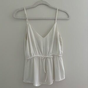 Babaton White Tank Top